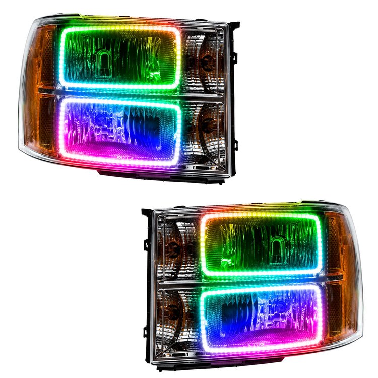 2007 2013 GMC Sierra ALL SMD HL Square Ring Design