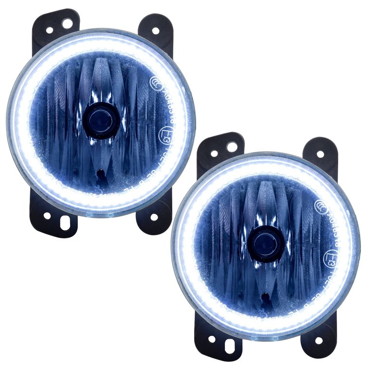 LED HALO Fog Light Assembly Comes with preinstalled white LED Halos