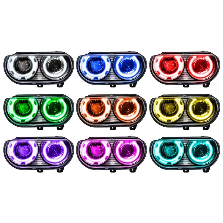 2008 2010 Dodge Challenger SMD HL HID Style
