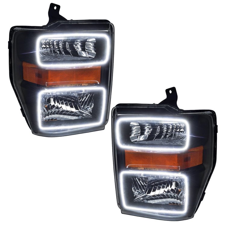 2008 2010 Ford F250350 ALL LED HL Black