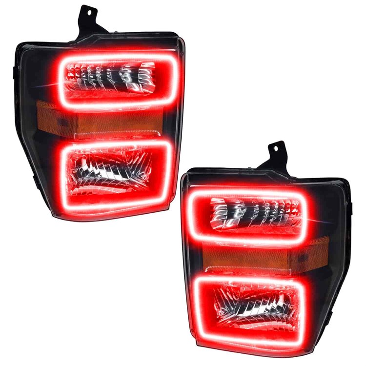 2008 2010 Ford F250350 ALL LED HL Black