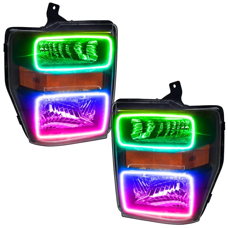 2008 2010 Ford F250350 ALL LED HL Black