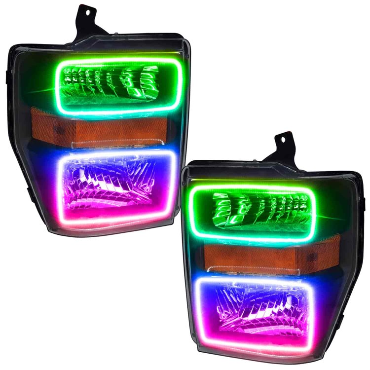 2008 2010 Ford F250350 ALL LED HL Black