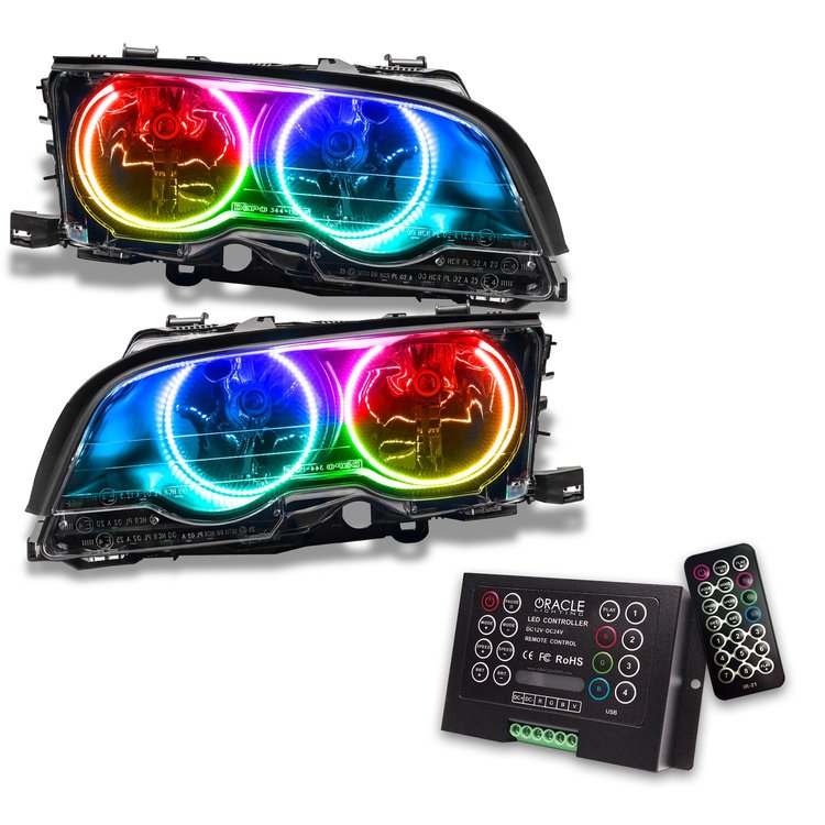 1998 2000 BMW 3 Series E46 ConvertibleCoupe Projector SMD HL HID Style