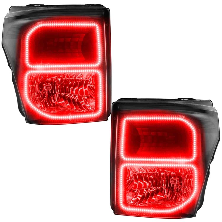 2011 2016 Ford F250350 ALL LED HL Black