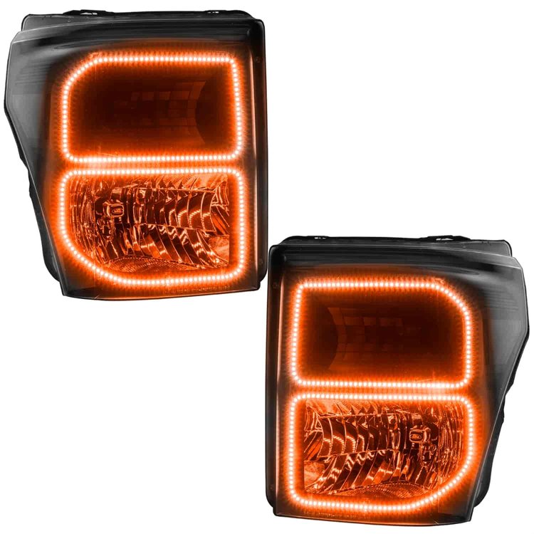 2011 2016 Ford F250350 ALL LED HL Black