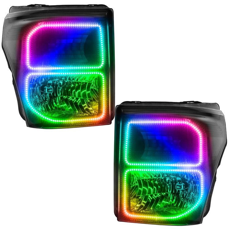 2011 2016 Ford F250350 ALL LED HL Black