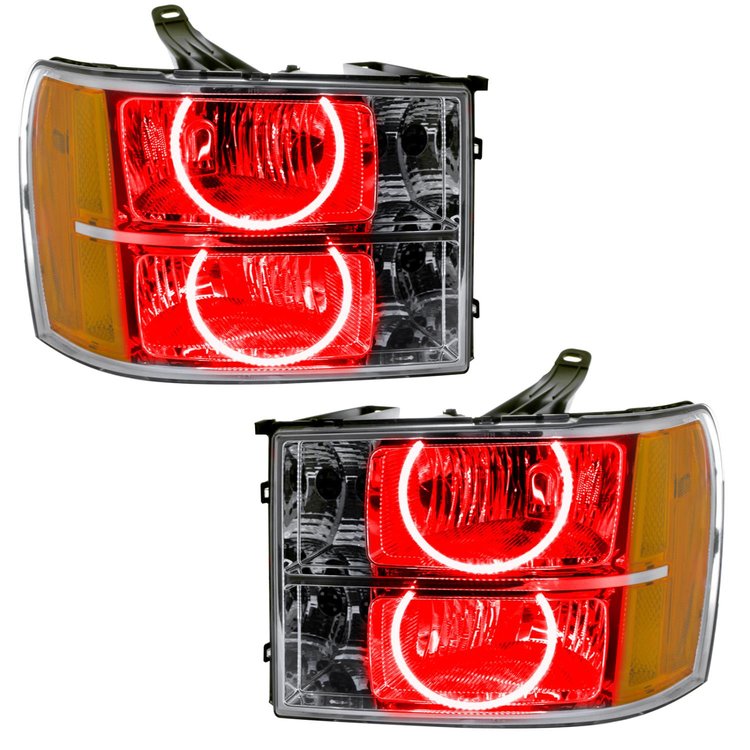 2007 2013 GMC Sierra ALL SMD HL Round Ring Design
