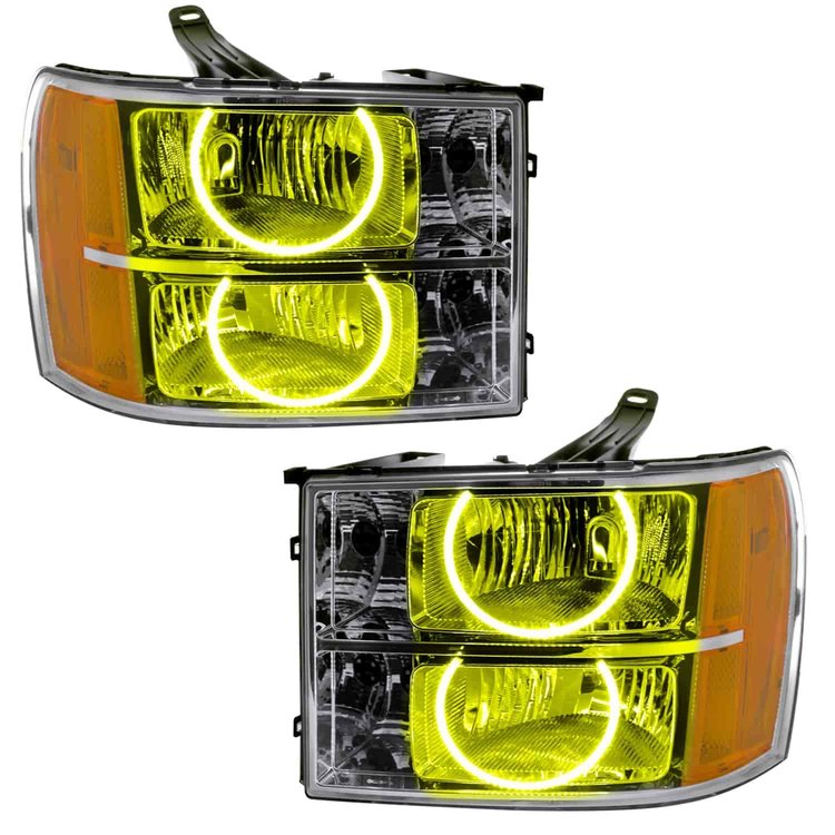 2007 2013 GMC Sierra ALL SMD HL Round Ring Design