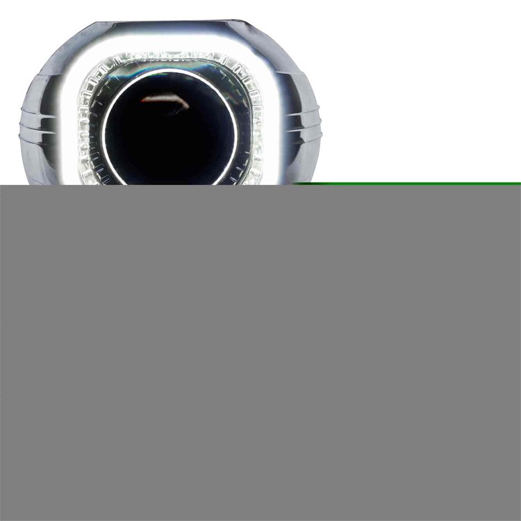 Square D2S Projectors Pair wPLASMA Halo Kit