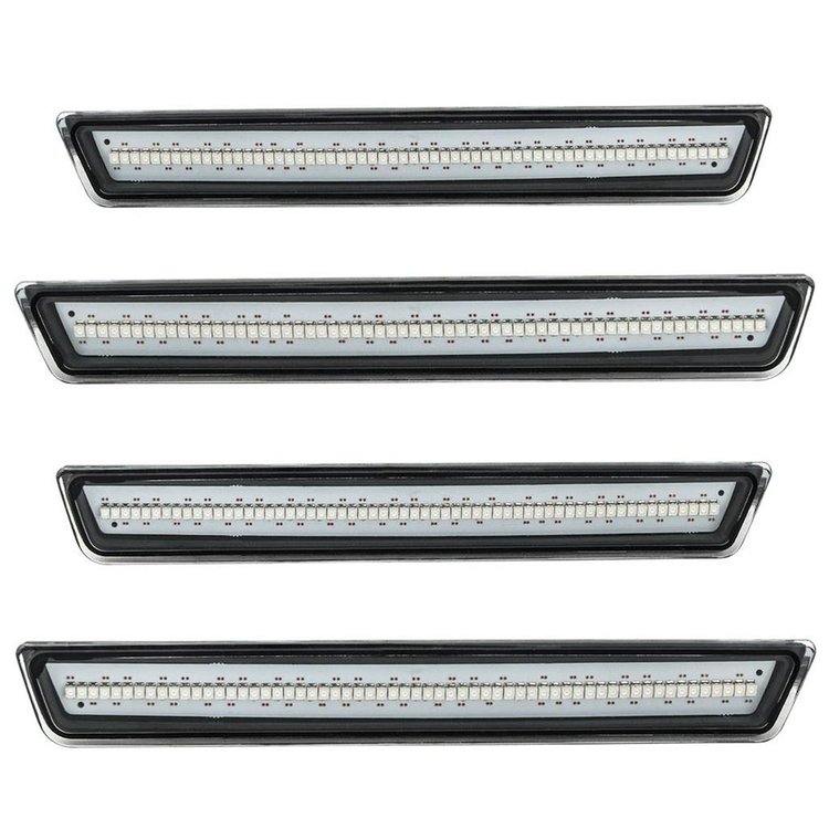 9860-019 Concept Sidemarker Set, Clear - No Paint