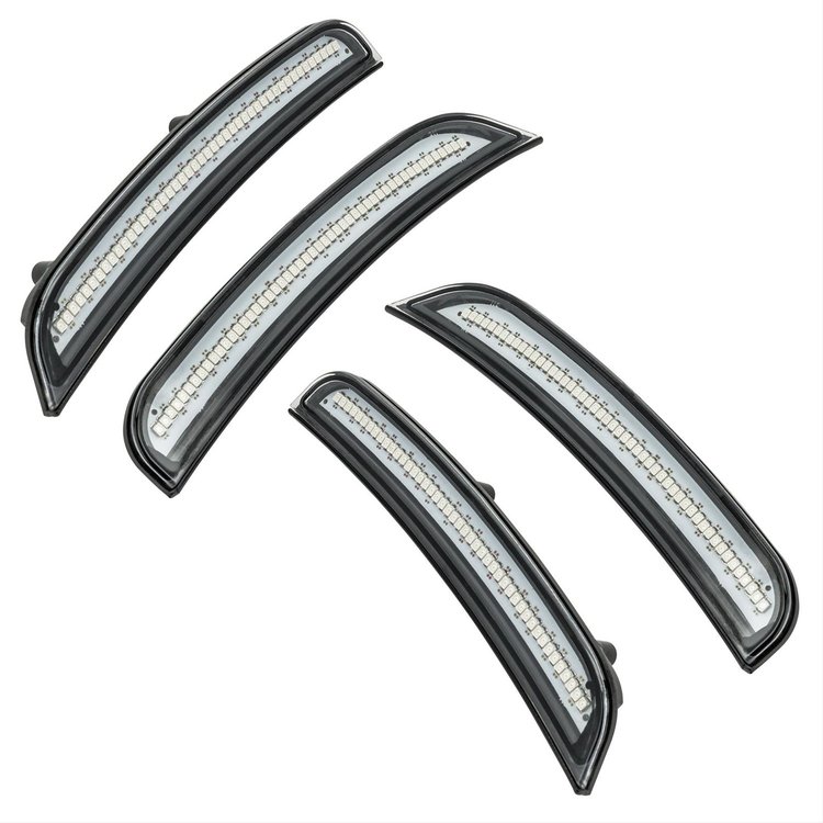 9880-019 Concept Sidemarker Set, Clear - No Paint