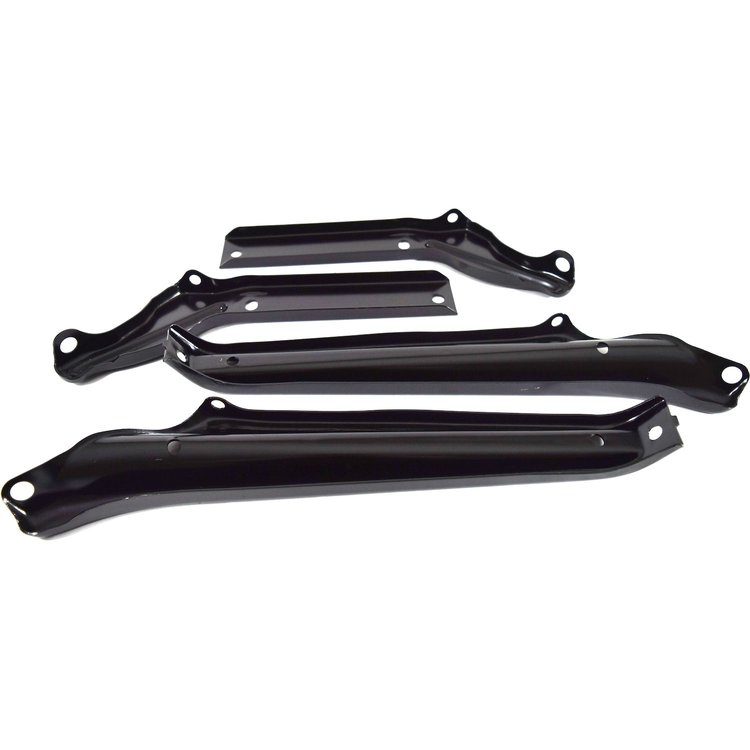 BU03-66S Front Bumper Bracket Set for 1966 Chevy Chevelle