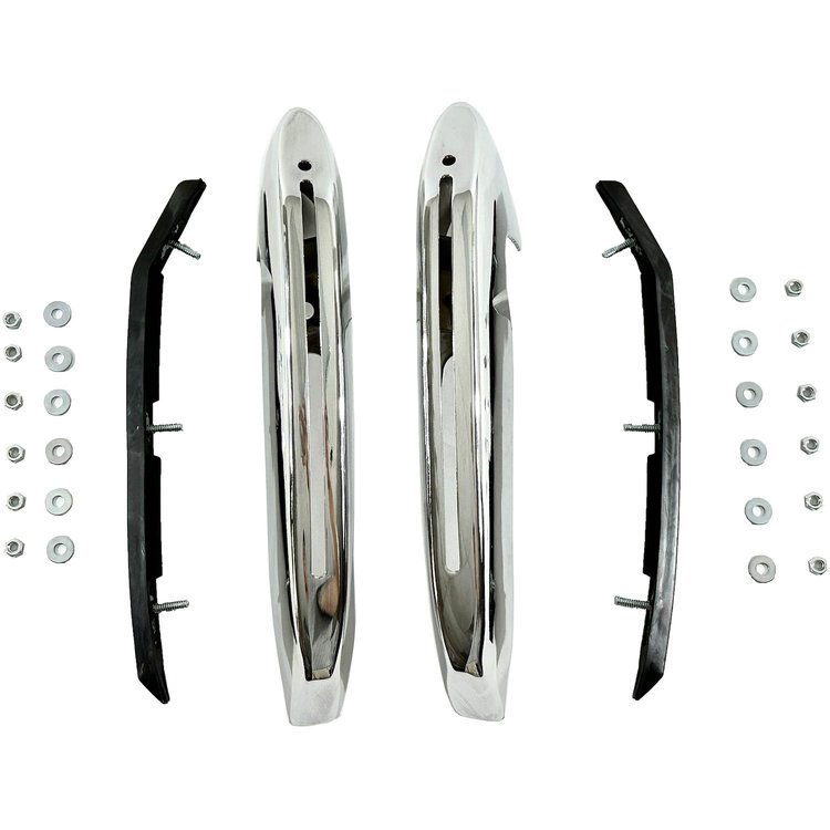 BU03-71PF Front Bumper Guards for 1971-1972 Chevy Chevelle