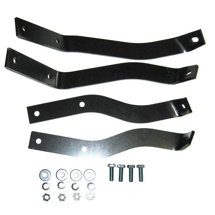Rear Bumper Brackets 1955-1959 Chevy Stepside Truck