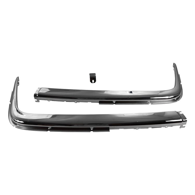 BU32-711F Front Bumper Set w/o Spray Hole for 1971-1989 Mercedes-Benz R107