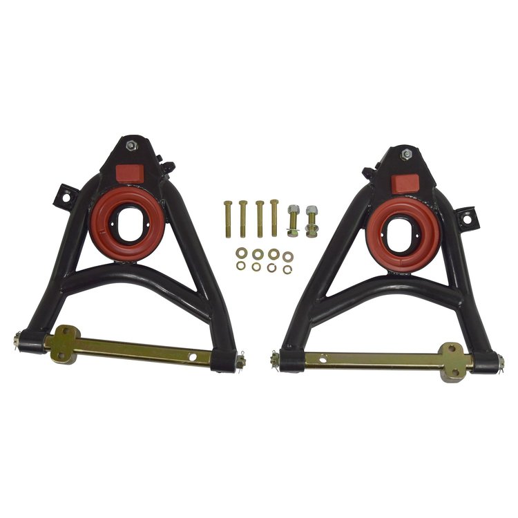CA13-581PT Lower Control Arm Set for 1958-1964 Chevy Impala, Belair, Biscayne [Tubular]