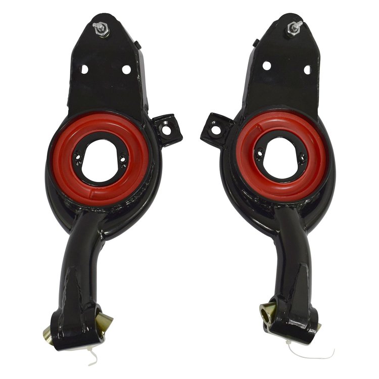 CA13-651PT Lower Control Arm Set for 1965-1970 Chevy Impala, Bel Air, Biscayne W/Shaft & Ball Joint [Tubular]