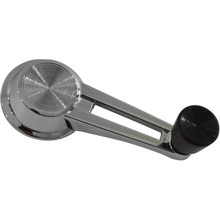 CH13-611 Window Crank Handle 1961-1964 Chevy Impala, 1962-1964 Chevy Nova, 1964 Chevy Chevelle [Black Knob]