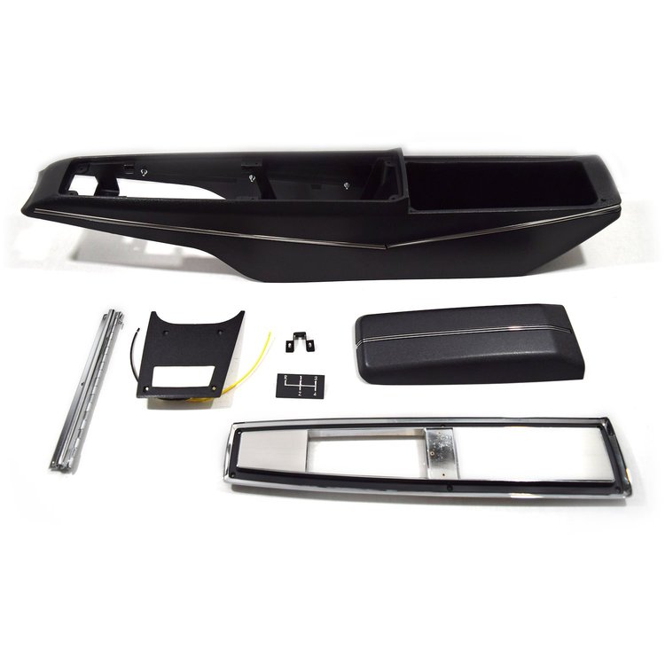 CL03-70M Center Console Kit for 1970-1972 Chevy Chevelle/Chevy El Camino with 4-Speed Manual Transmission