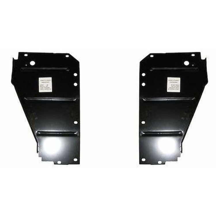 CS13-55P Radiator Core Support Side Filler Panel Set for 1955 Chevy 150/210/Bel Air