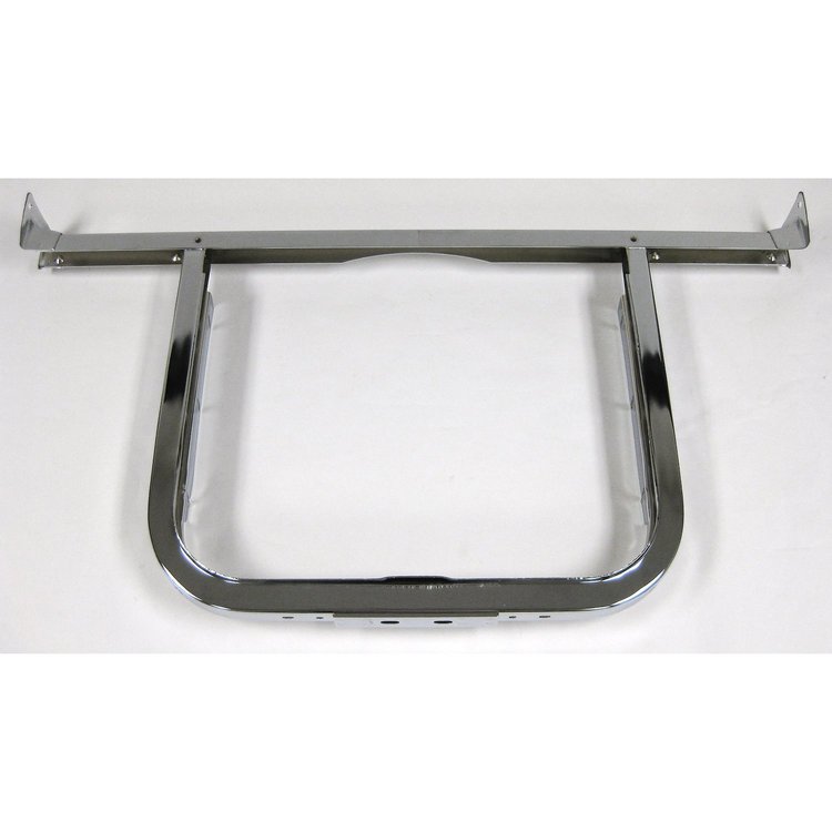 CS13-56C Radiator Support Chrome With Upper Bar 1956 Chevy 6-Cylinder