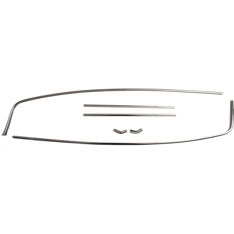 DM03-70S Hardtop Drip Rail Molding Set 1970-1972 Chevy Chevelle, 1970-1972 Buick 2 Door Sedan