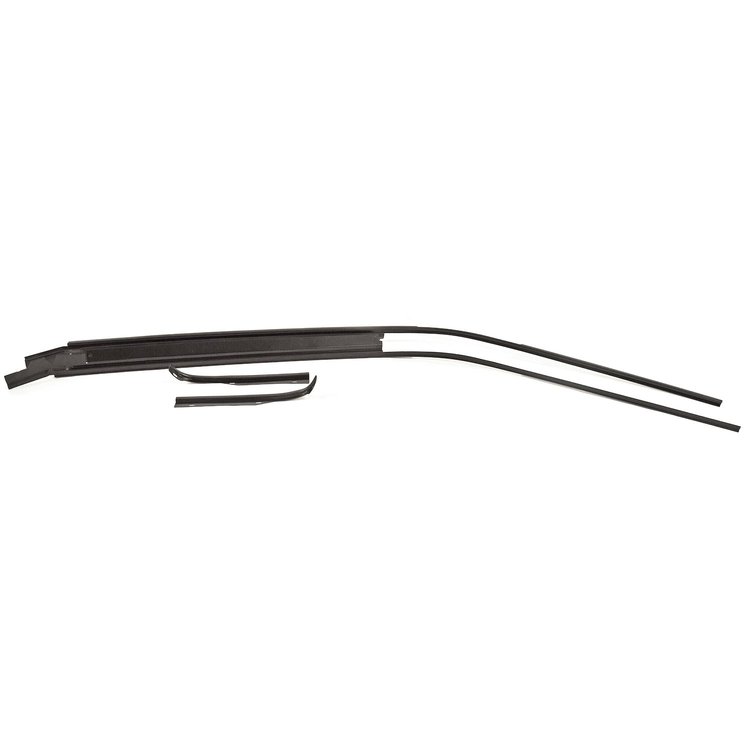 Door Drip Rail Molding Set 1969-1970 Ford Mustang Fastback - Left/Driver and Right/Passenger Sides