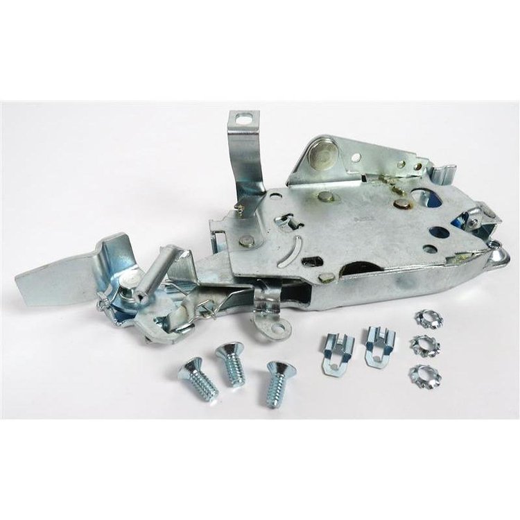 DO01-69LR Door Latch Assembly for 1969 Chevy Camaro, Pontiac Firebird and 1969-1970 Chevy Nova [Right/Passenger Side]