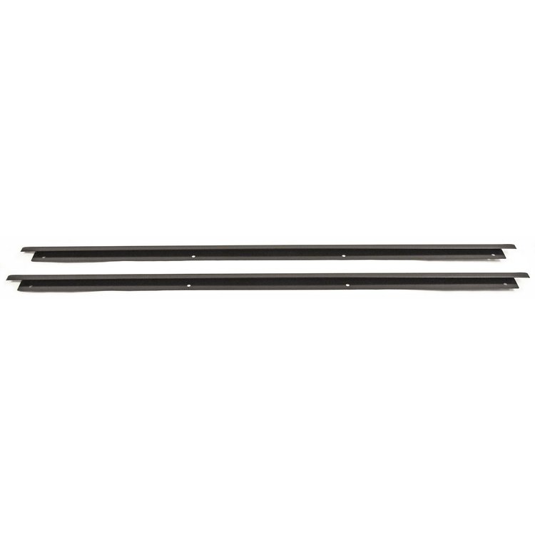 Upper Interior Door Panel Trim 1967-1972 Chevy C10 Pickup Truck/Blazer/Suburban, GMC Jimmy - Black Finish