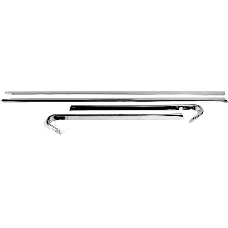 DO08-68QPS Door Top and Quarter Belt Molding Set for 1968-1970 Dodge Charger