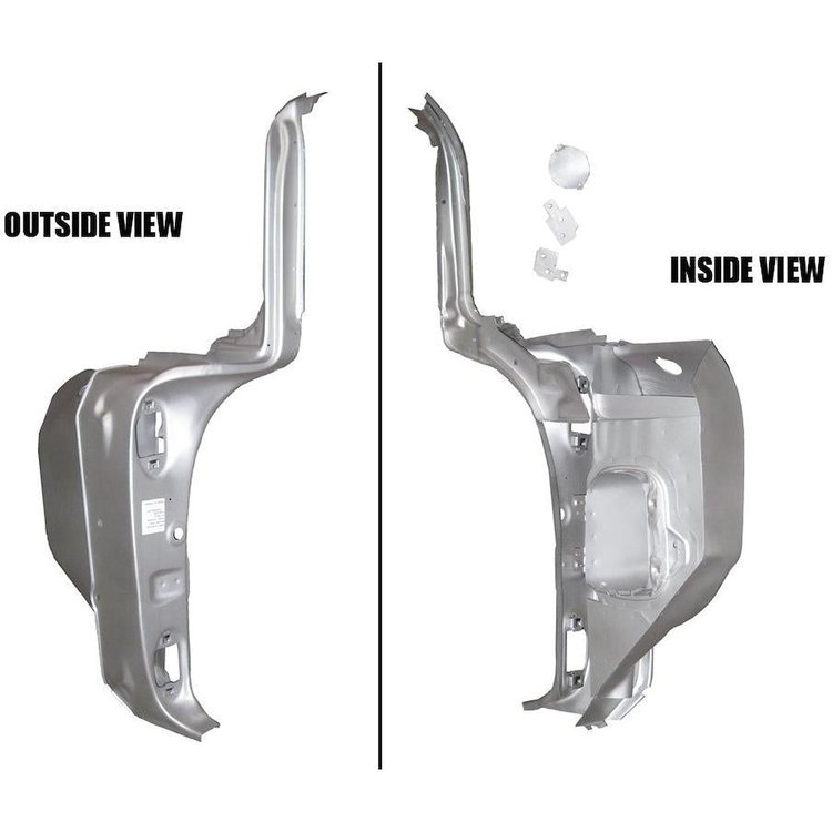 DO13-553PL A-Pillar With Cowl Side Panel for 1955-1956 Chevy 150/210/Bel Air 2-Door Hardtop