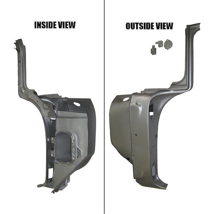 DO13-555PL A-Pillar With Cowl Side Panel for 1955-1956 Chevy 150/210/Bel Air Sedan