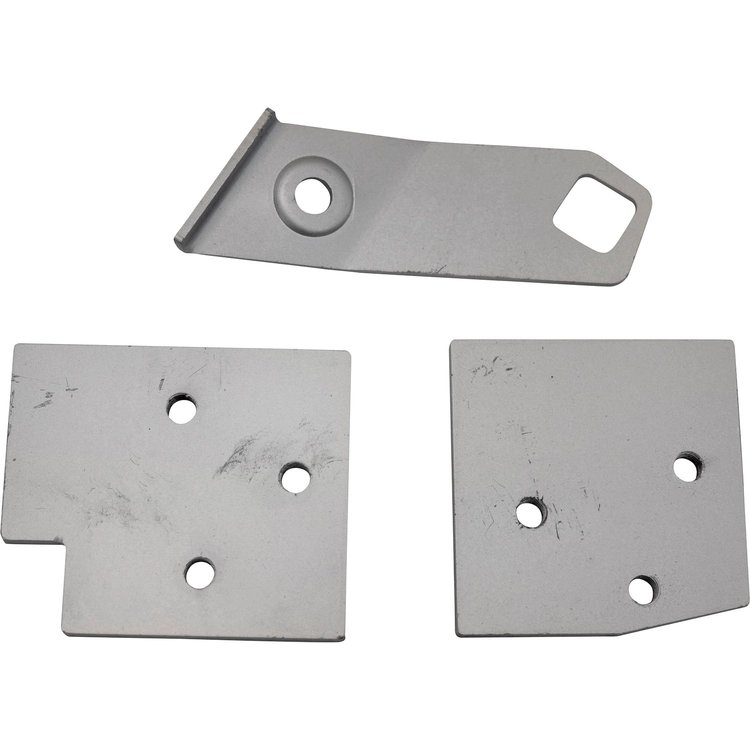 DO20-67DPL for 1967-1968 Ford Mustang A Pillar Nut Plate 3 Pcs Kit Left/Driver Side