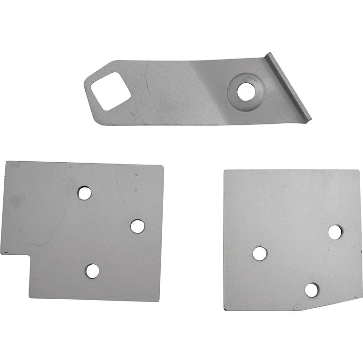 DO20-67DPR for 1967-1968 Ford Mustang A Pillar Nut Plate 3 Pcs Kit Right/Passenger Side