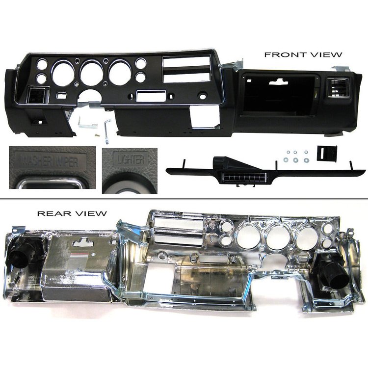 DP03-70 Complete Dash Panel for 1970-1972 Chevy Chevelle SS, Monte Carlo SS