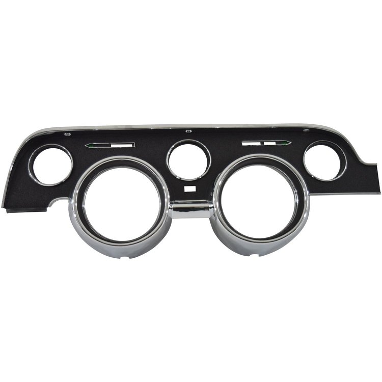 DP20-681 Instrument Bezel 1968 Ford Mustang Black