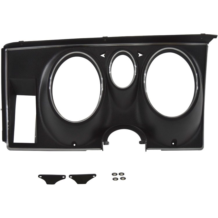 DP20-711 Instrument Bezel, 1971-1973 Ford Mustang Black