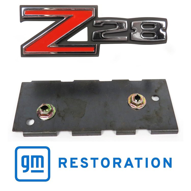 EM01-702 Grille Emblem "Z-28" for 1970-1971 Chevy Camaro