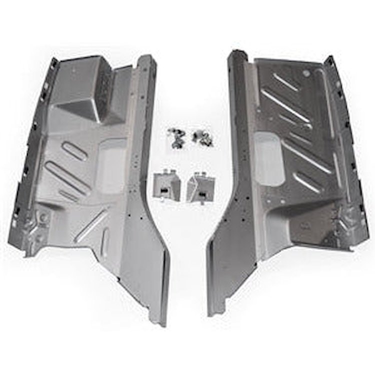 FA20-671C Fender Apron Set for 1967-1968 Ford Mustang with Independent Front Suspension
