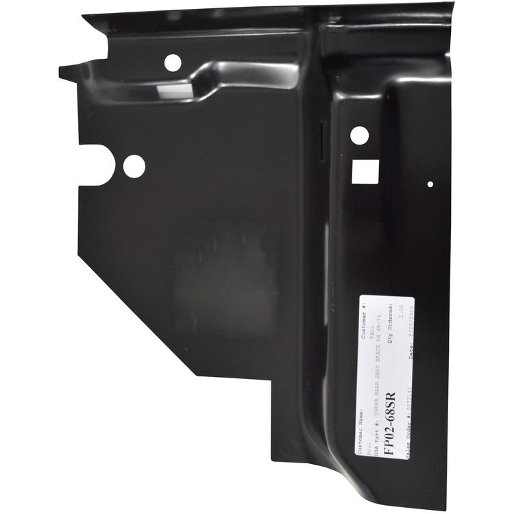 FP02-68SR Rear Seat Brace for 1968-1974 Chevy Nova