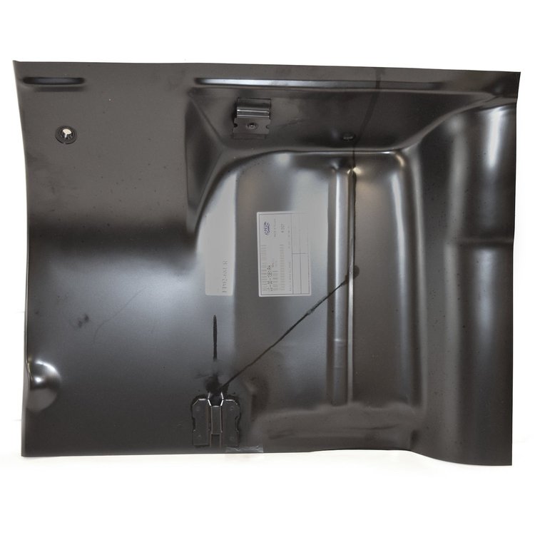 FP02-68UR for 1968-1974 Chevy Nova Rear Seat Floor Pan W/Seat Belt Bracket Right/Passenger Side