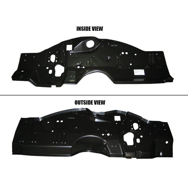 FP08-681F Complete Firewall Panel for 1968-1970 Mopar B-Body Without Factory A/C