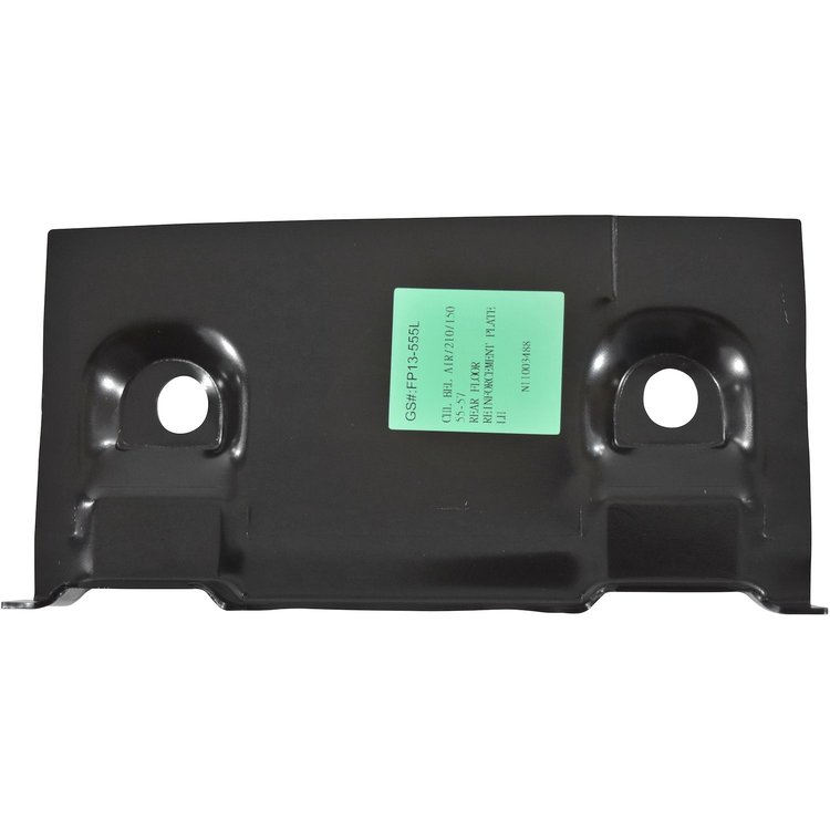 FP13-555L Floor Pan Mid Body Mount Reinforcement Plate for 1955-1957 Chevy 150/210/Bel Air Hardtop and Convertible