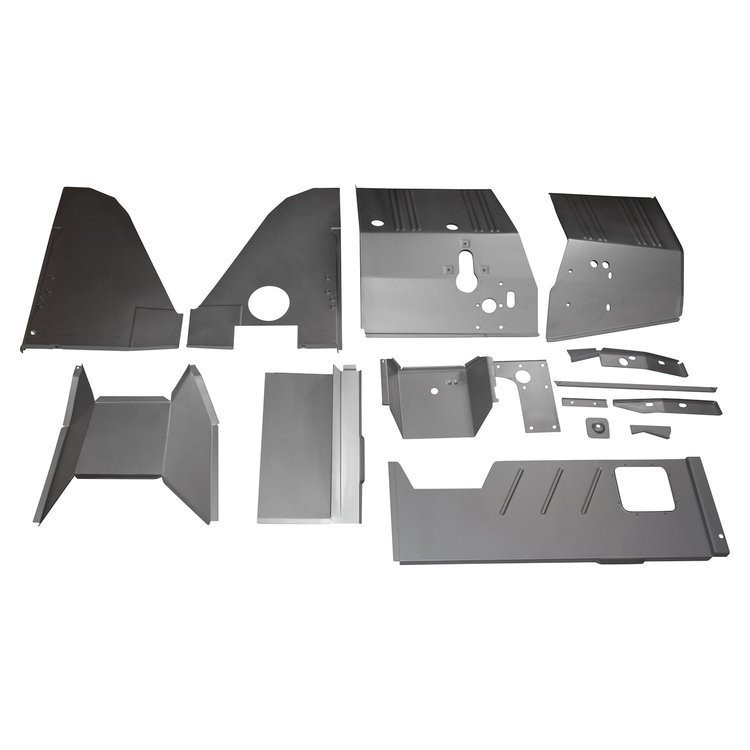 FP21-681F for 1968-1977 Ford Bronco Firewall Panel 7 pcs Kit Custom Style