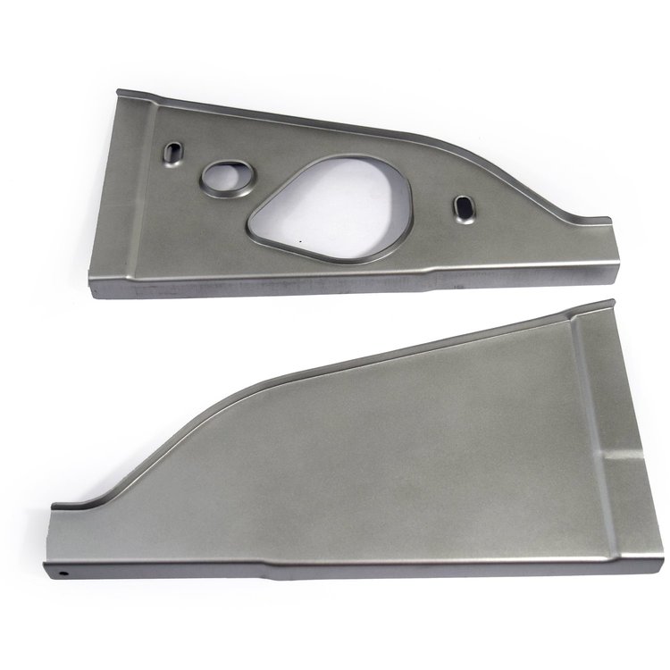 FP21-68RSB Rear Floor Panel Brace Support Set for 1968-1977 Ford Bronco