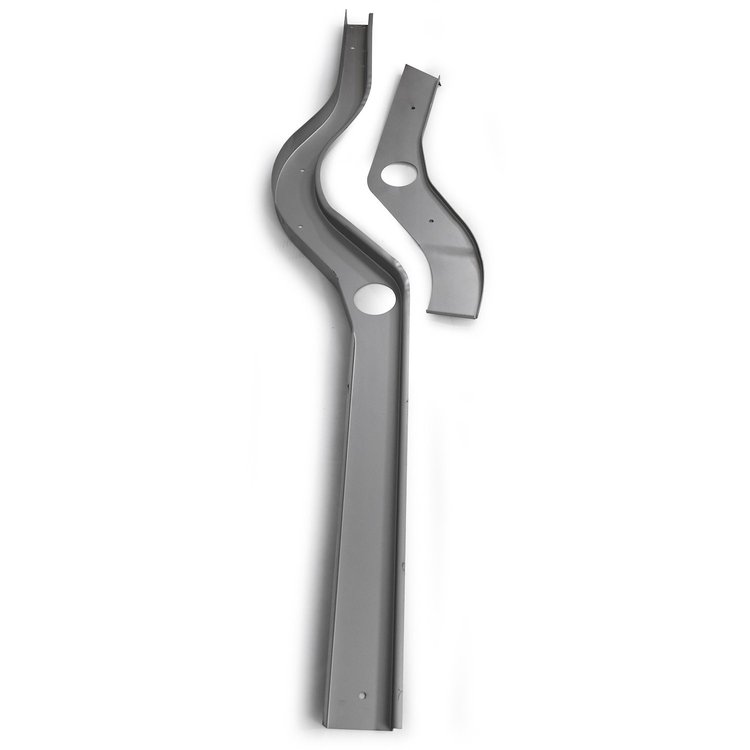 Longitudinal Rear Half Frame Rail 1955-1967 Volkswagen T1 Bus/Pickup Truck, Right/Passenger Side