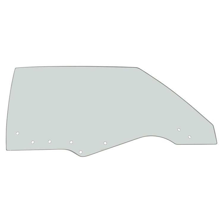 Door Glass 1970-1972 GM A-Body/Grand Prix
