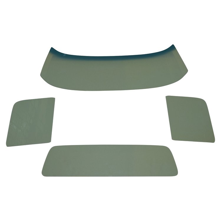 GS15-672S Glass Kit Green Tinted With Band for 1967-1972 Ford Trucks F100 F250