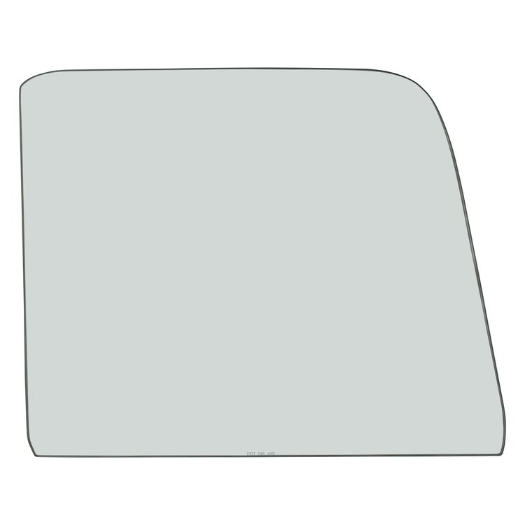 GS15-67DR Door Glass Clear for 1967-1972 Ford Trucks F-100, F-250